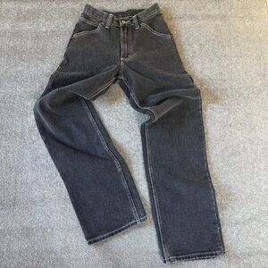 J. GALT x Brandy Melville Shanghai Black Carpenter Jeans 90's Baggy Fit Sz Small